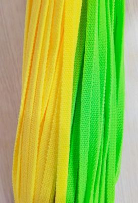 Cor branca preta Earloop elástico das correias 5mm elásticas ajustáveis macias do cabo para Facemask