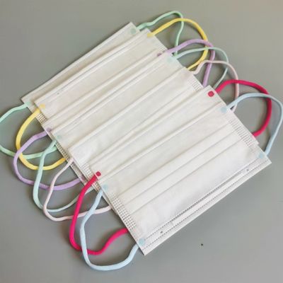 Cabo elástico macio de Earloop para a máscara protetora 5mm 6mm