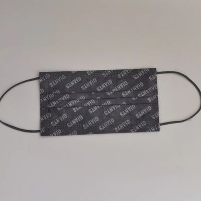Acessórios elásticos pretos da máscara protetora da faixa 3mm 3.5mm 4mm do cabo de Earloop