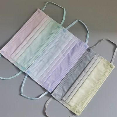 O material elástico descartável do laço da orelha da máscara protetora coloriu o cabo 5.0mm da faixa elástica