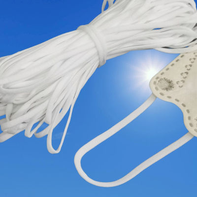 As correias elásticas ajustáveis da orelha dão laços na máscara protetora descartável Coreia KF94 colorido 3.5mm 5mm