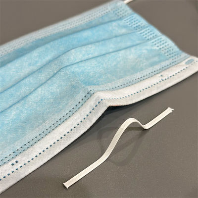 O único fio plástico do nariz do núcleo para a máscara PP lisos cheira o grampo 3mm 5mm